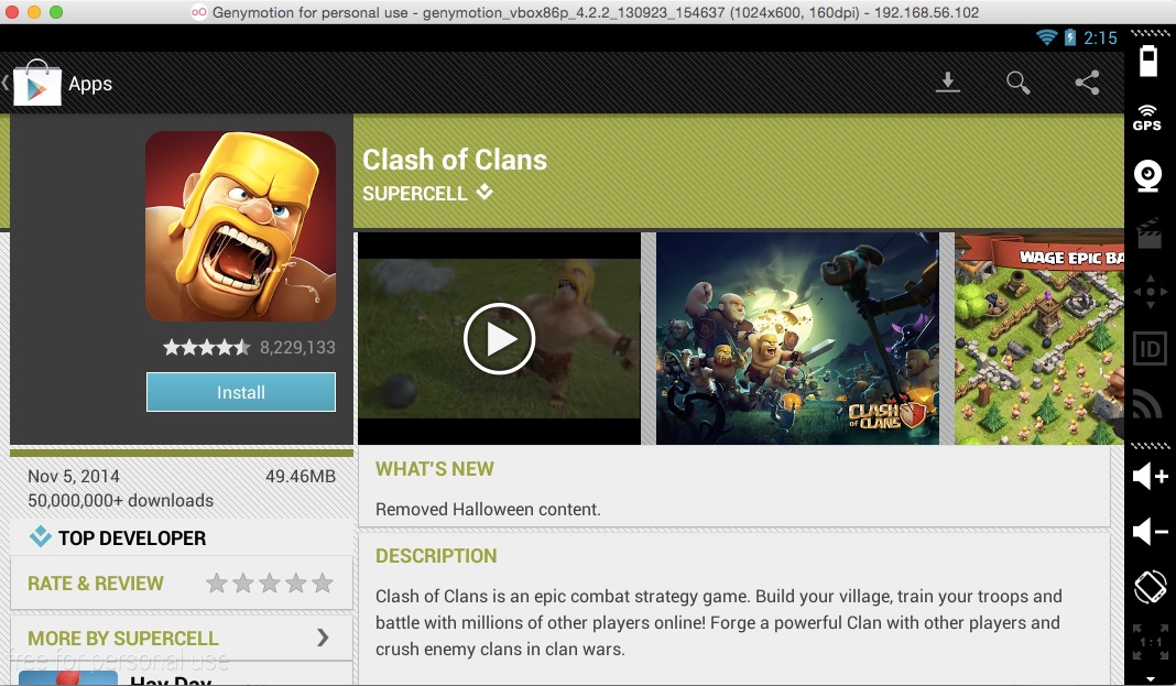 Clash of clans on pc without download